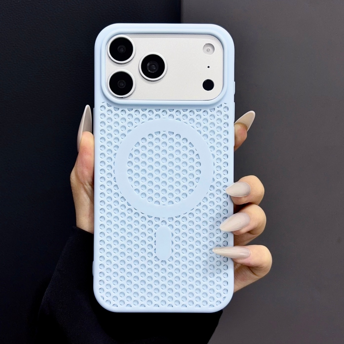Heat Dissipation Case - Magsafe Magnetische Honingraat Koelende Zachte Telefoonhoes