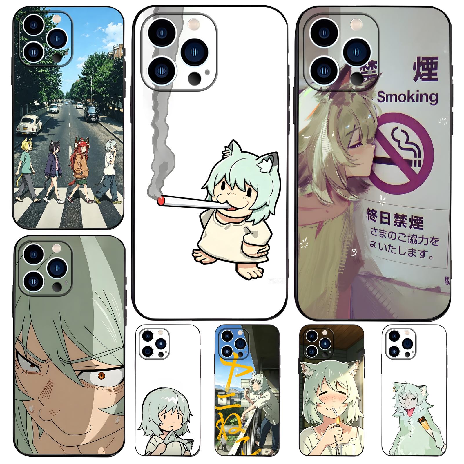Phone Cases Cat - Chainsmoker Cat Telefoonhoesje voor iPhone 17