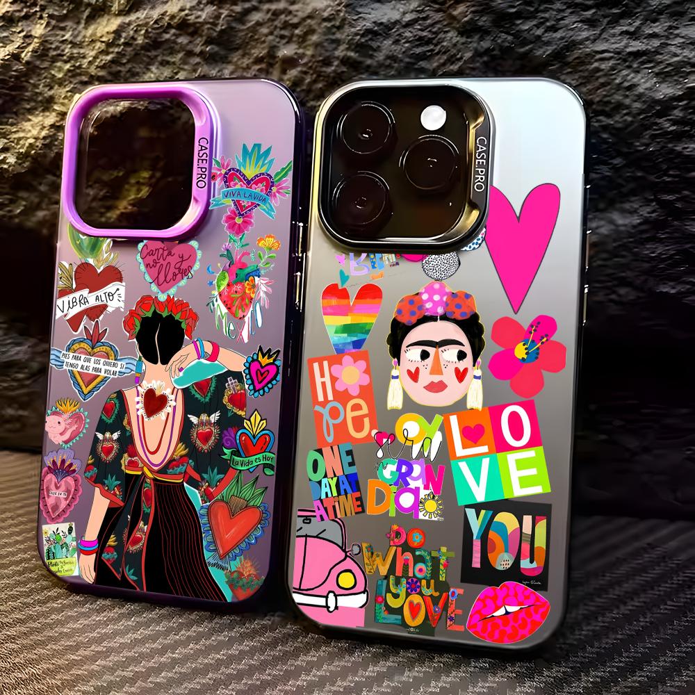 Phone Cases Rugged - F-frida Kahlo Design Telefoonhoesje voor iPhone
