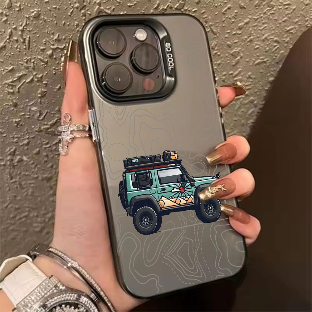 Phone Cases Like Loopy - Simpele autopatroon telefoonhoesje voor iPhone 17