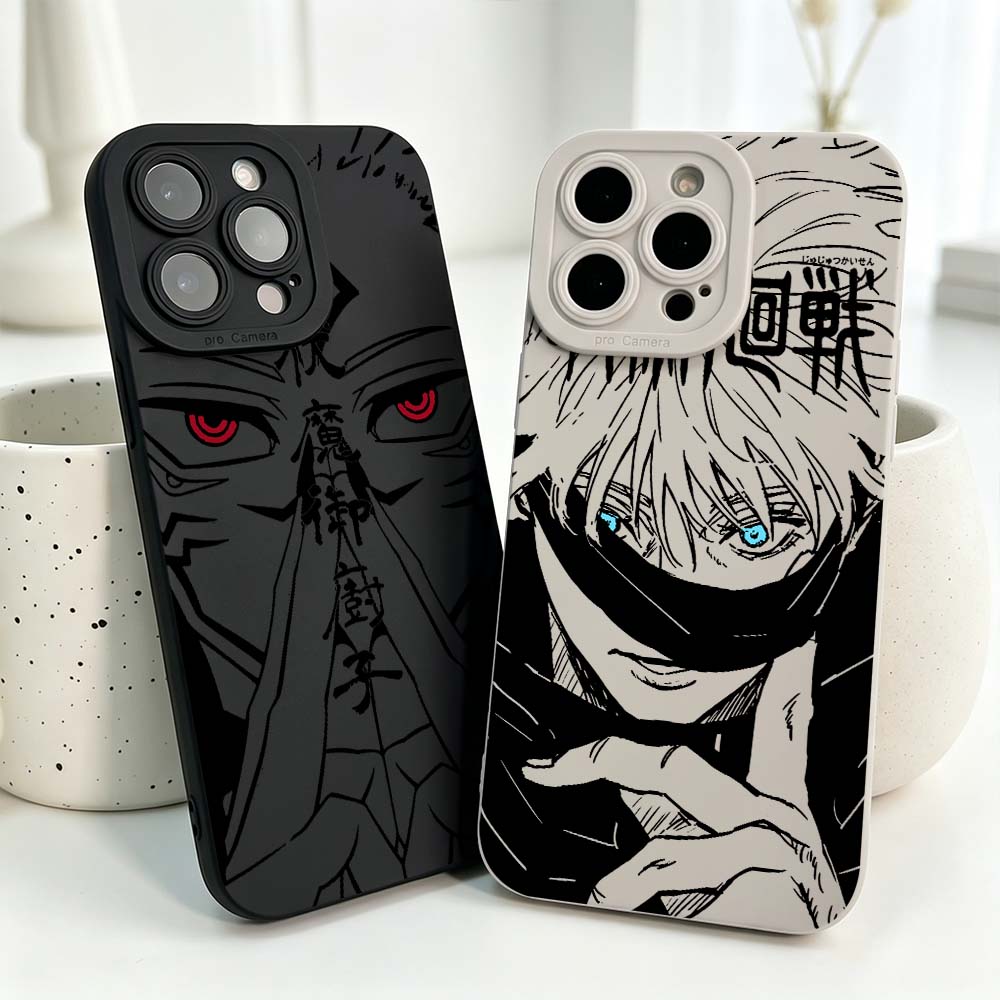 Phone Cases Jujutsu Kaisen - Anime Jujutsu Kaisen Coole Siliconenhoes voor
