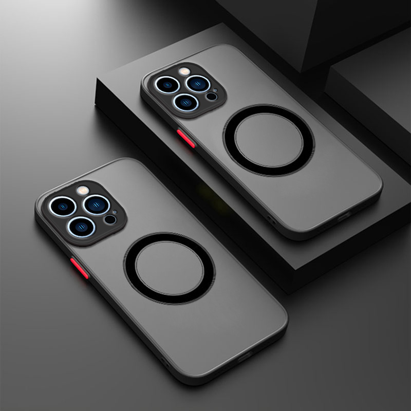 Phone Cases With Magnet - Mode Magnetische Zuignap Telefoonhoesje voor iPhone