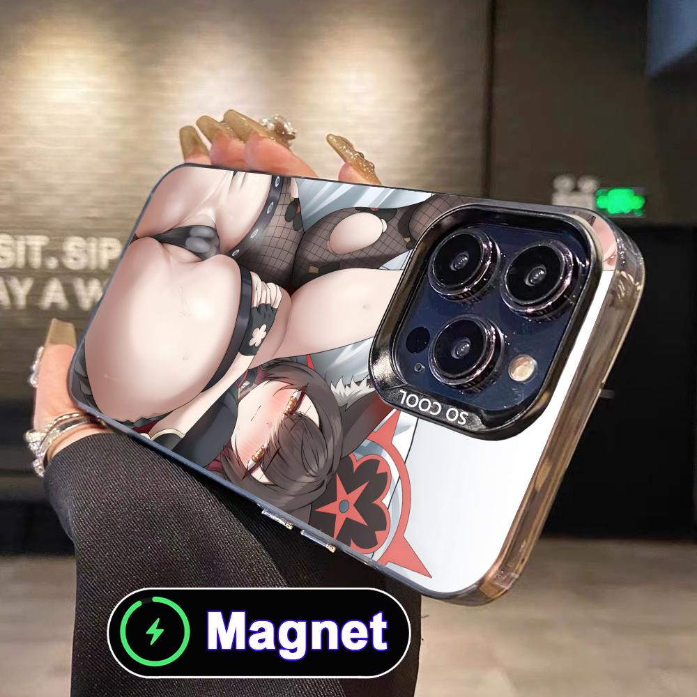 Phone Cases With Magnet - Anime Hentai Waifus Telefoonhoesje voor iPhone