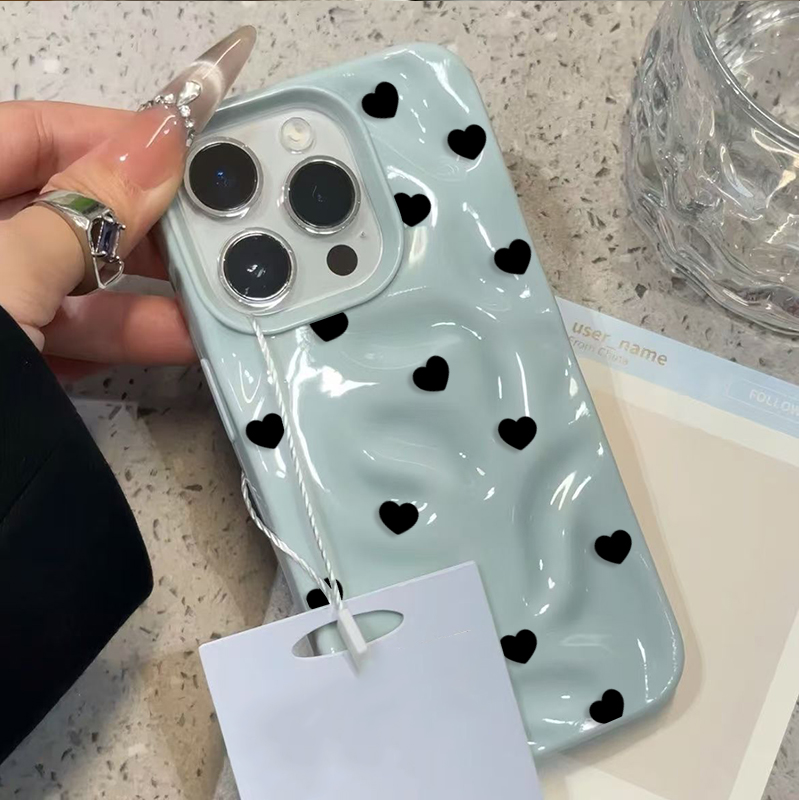 Esthetische schattige zwarte h - Phone Cases Aesthetic recensie en prijs