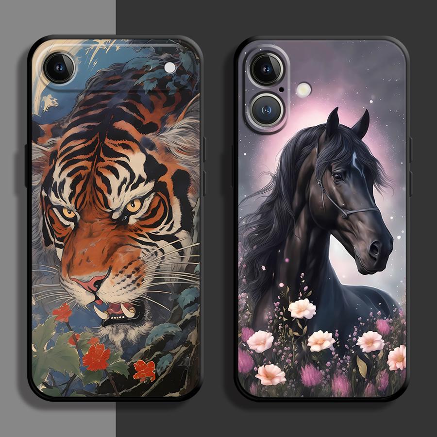Dieren Tijger Leeuw Telefoonho - Phone Cases Like Loopy recensie en prijs
