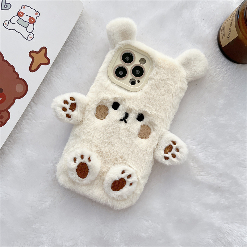 Koreaanse 3D Cartoon Beer Pluc - Phone Cases For Iphone 12 Pro Max recensie en prijs