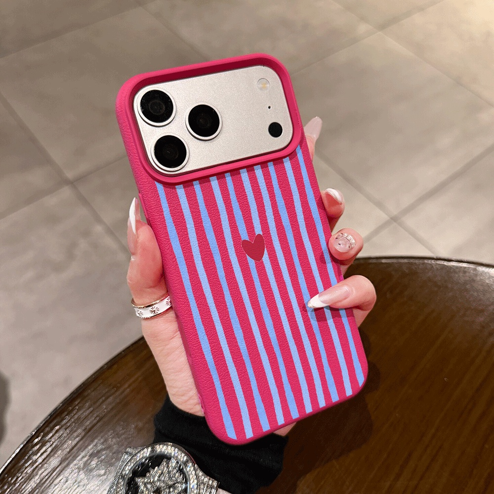 Verticale Strepen Hartjes Tele - Phone Cases Rugged recensie en prijs