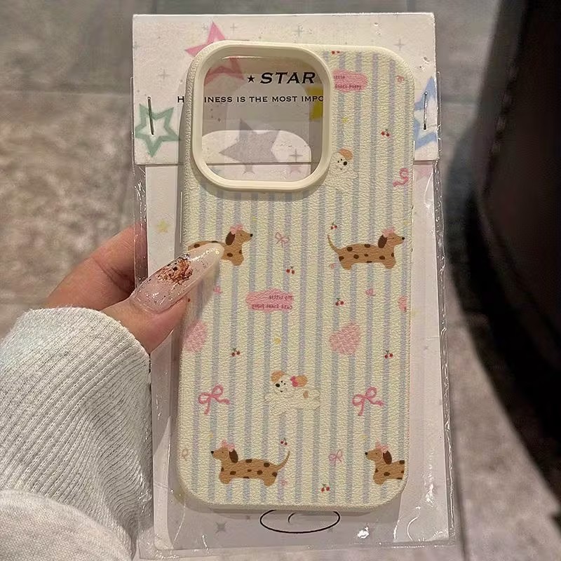 iPhone 16 hoesje Dachshund bee - Phone Cases Like Loopy recensie en prijs
