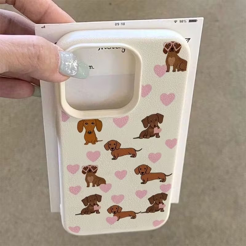 iPhone 16 hoesje Dachshund bee - Phone Cases Like Loopy recensie en prijs