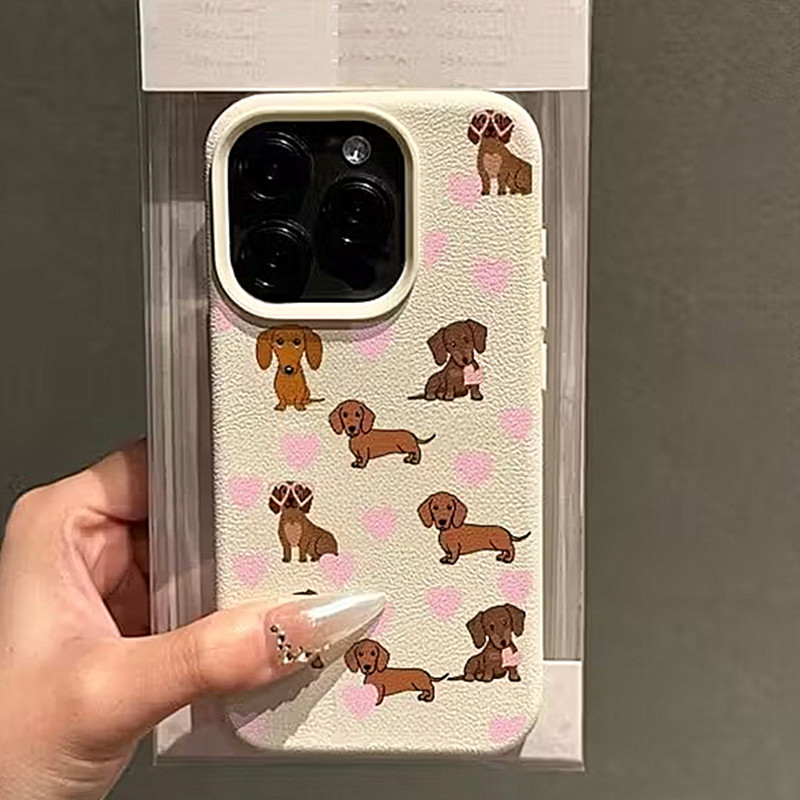 iPhone 16 hoesje Dachshund bee - Phone Cases Like Loopy recensie en prijs