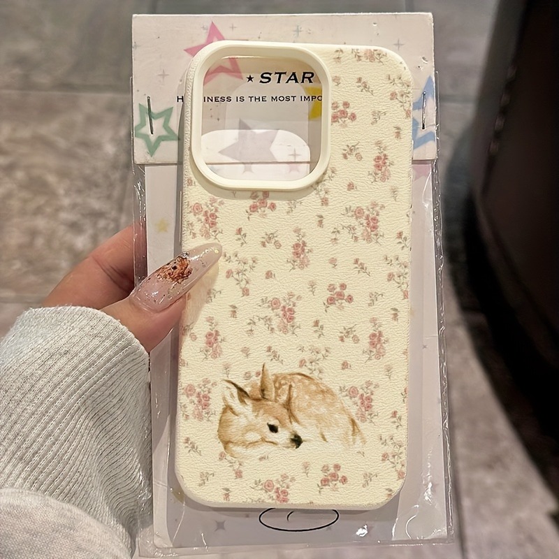 Schattig hertenprint met volle - Phone Cases Like Loopy recensie en prijs