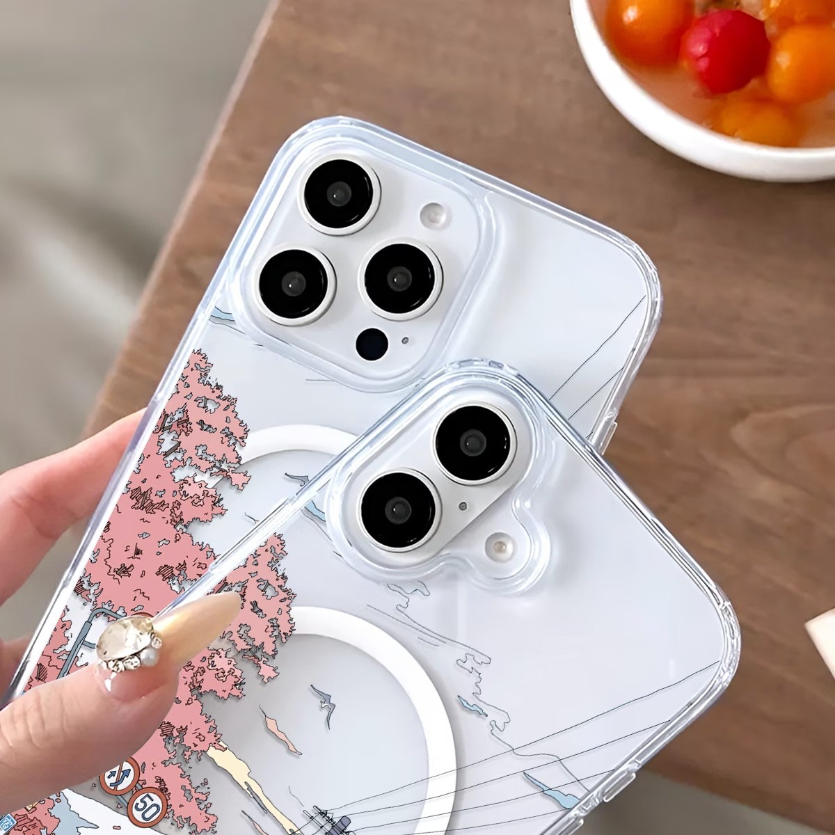 Fuji Kersenbloesem Patroon Tel - Phone Cases With Magnet recensie en prijs