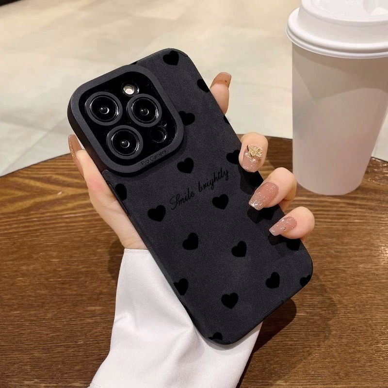 Nieuwe luxe zwarte telefoonhoe - Phone Cases Like Loopy recensie en prijs