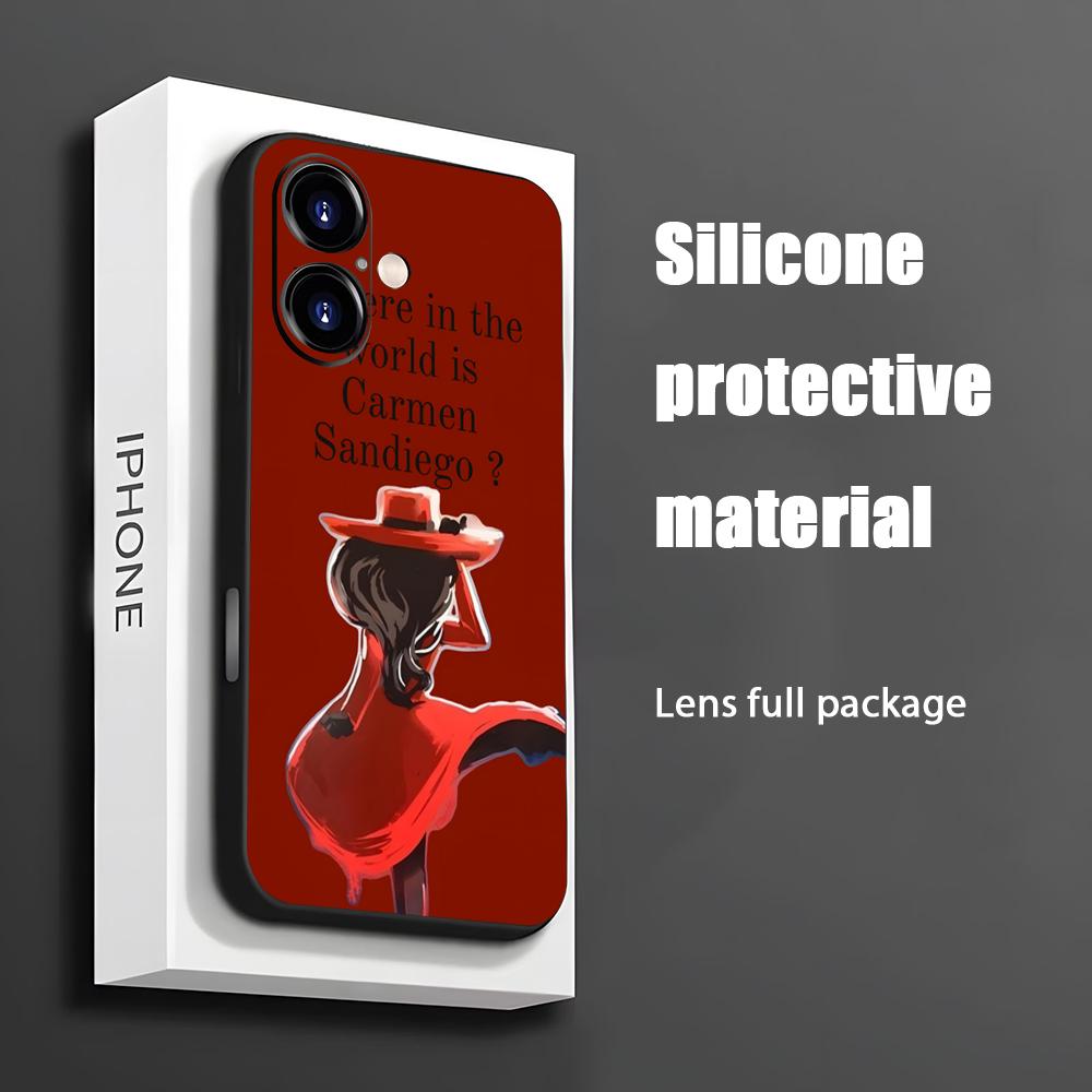 Hot Carmen Sandiego Cartoon Te - Phone Cases Xr Iphone recensie en prijs