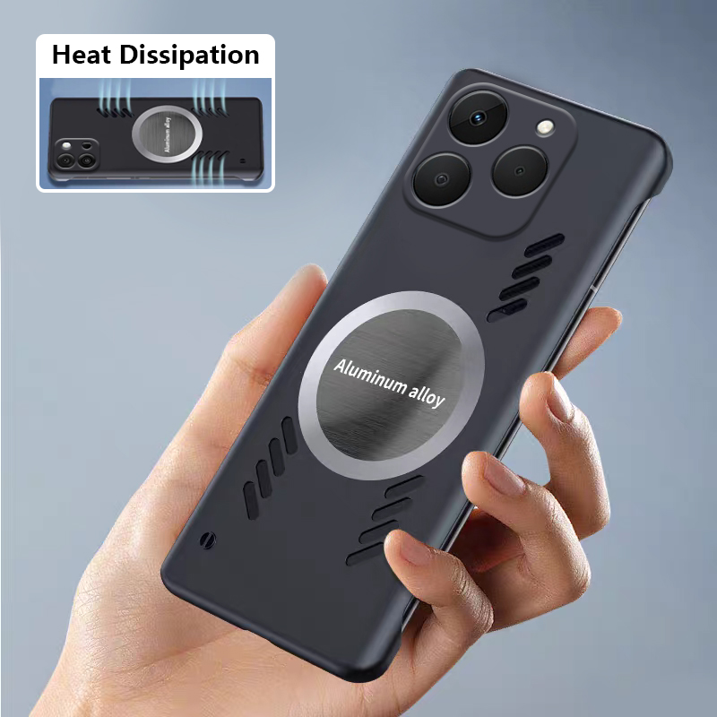 Biruiqu hoesje voor Realme 15T - Heat Dissipation Case recensie en prijs