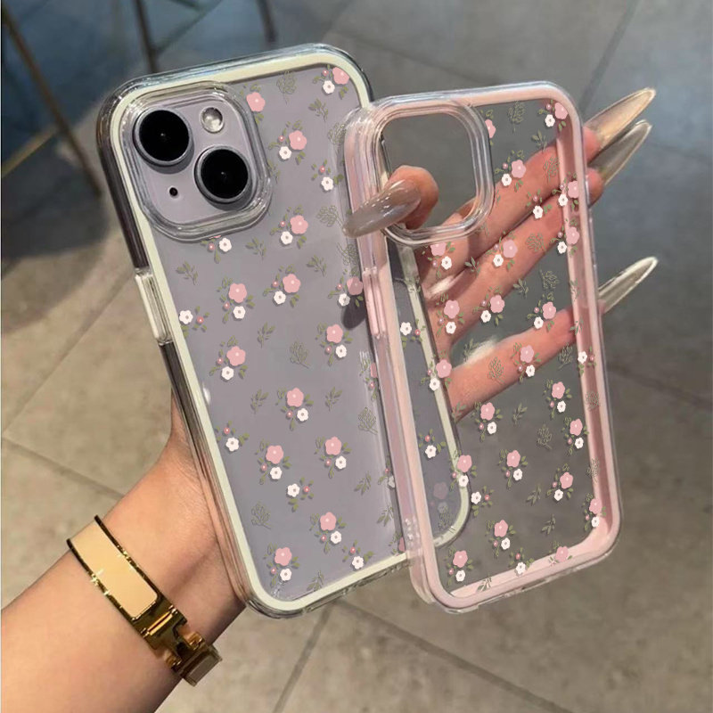 Groene Bladeren Roze Bloem 2-i - Phone Cases Xr Iphone recensie en prijs