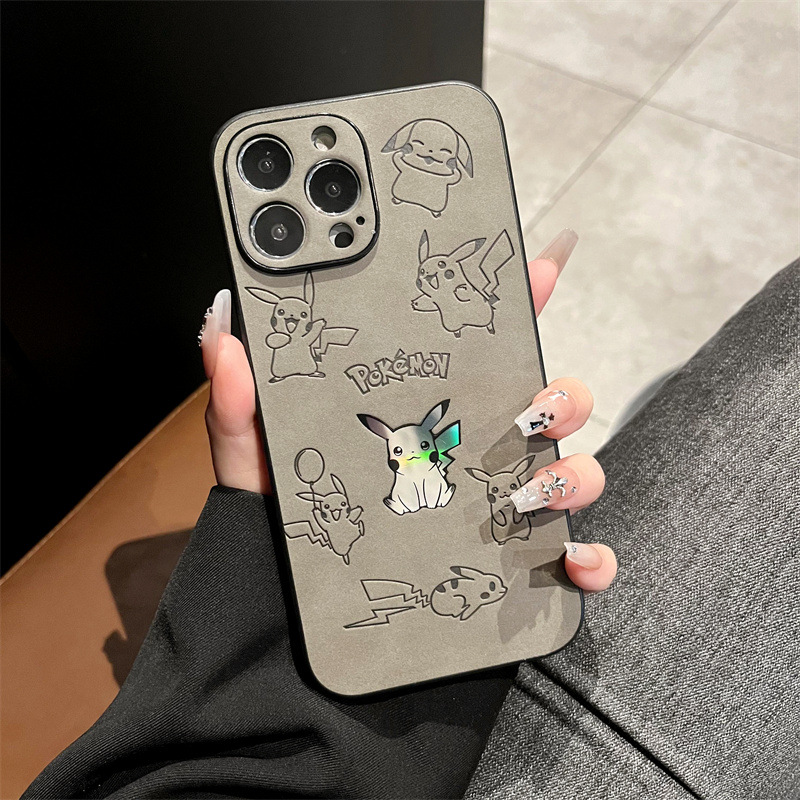 Cartoon Pikachu Kunstleer Lase - Phone Cases Like Loopy recensie en prijs