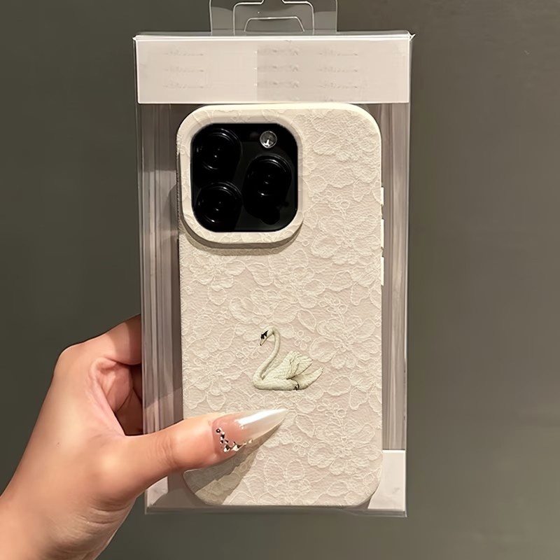 Telefoonhoesje met kant-zwaanp - Phone Cases For Iphone 12 Pro Max recensie en prijs