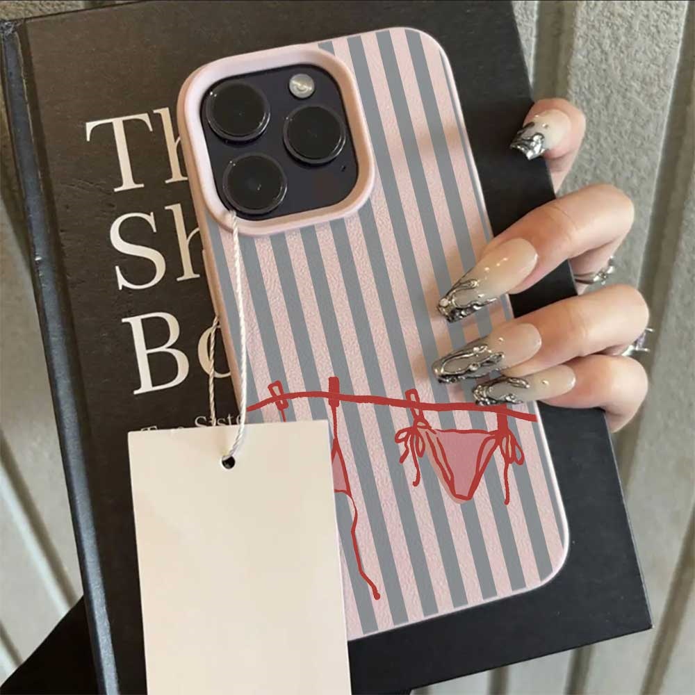 Blauw-wit gestreepte bikini te - Phone Cases Rugged recensie en prijs