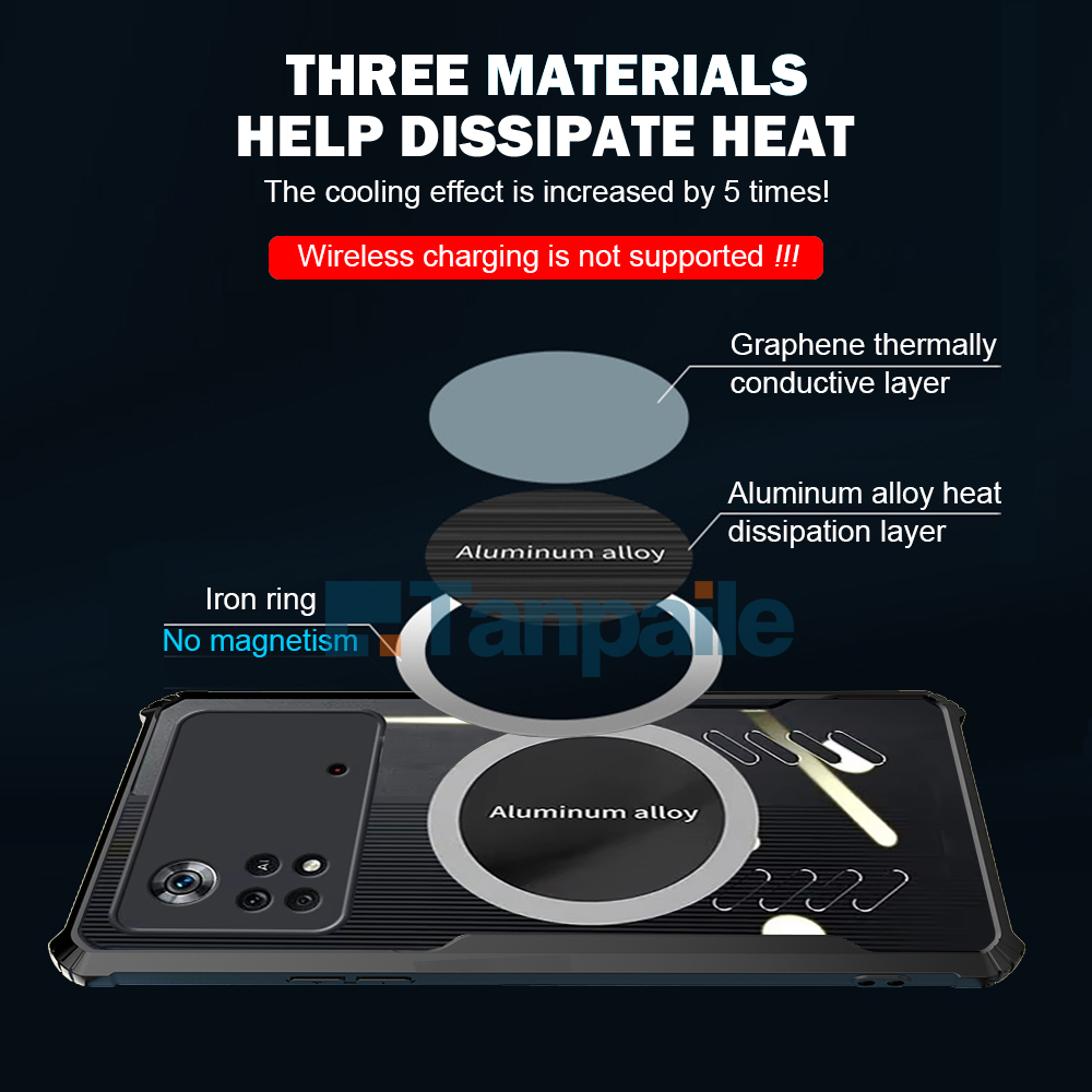 Koelhoes voor POCO X4 Pro (POC - Heat Dissipation Case recensie en prijs