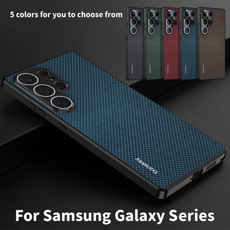 Luxe effen matte Kevlar carbon - Heat Dissipation Case recensie en prijs
