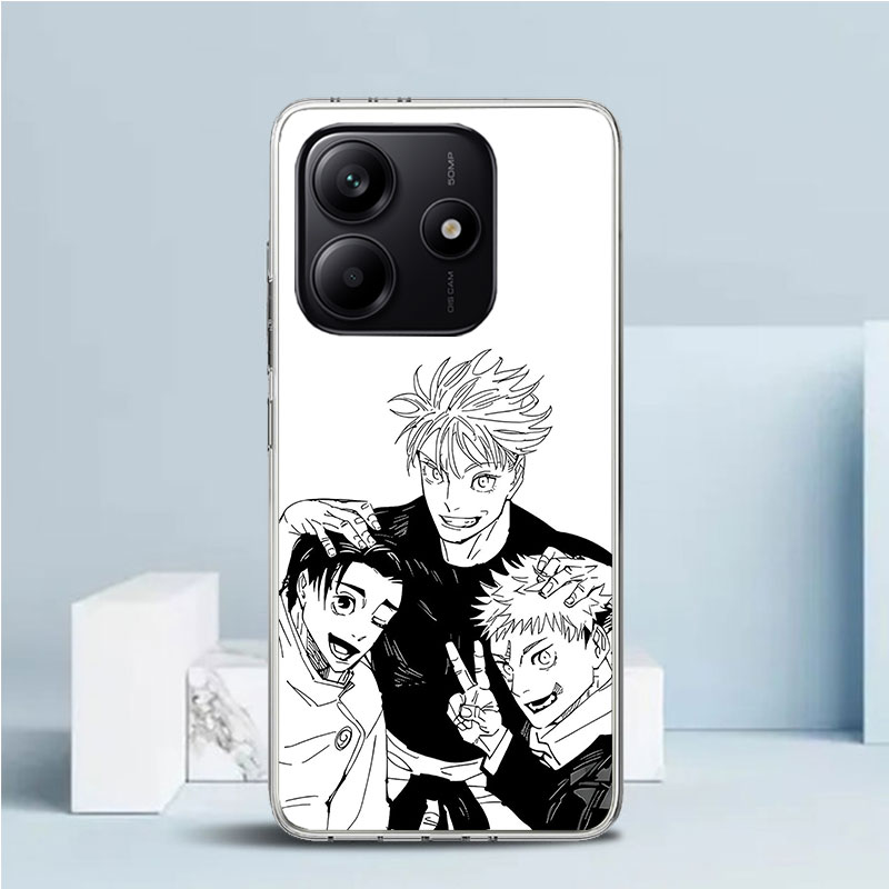 Zwart-witte Kaisen J-Jujutsu t - Phone Cases Jujutsu Kaisen recensie en prijs