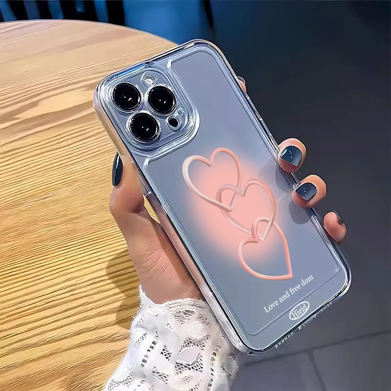 Handgeschilderde roze hart zac - Phone Cases Like Loopy recensie en prijs