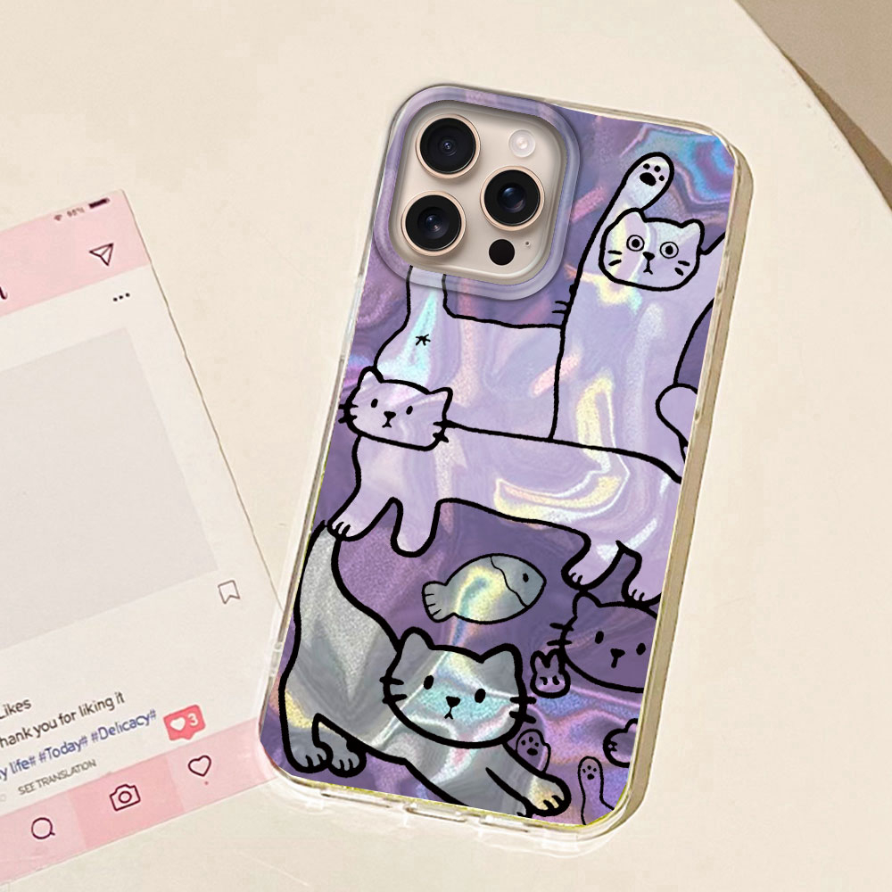Paarse lijn kattenvis watertex - Phone Cases Xr Iphone recensie en prijs