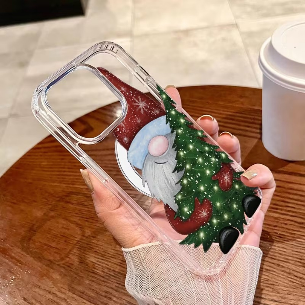 Schattige Kerstman met Kerstbo - Phone Cases With Magnet recensie en prijs