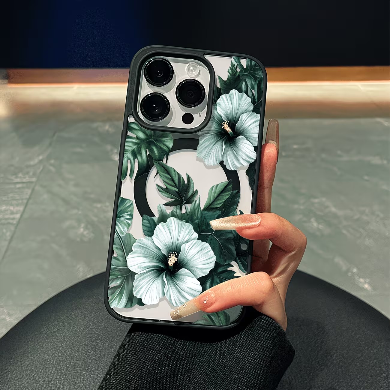 Groene bloemenprint telefoonho - Phone Cases Xr Iphone recensie en prijs