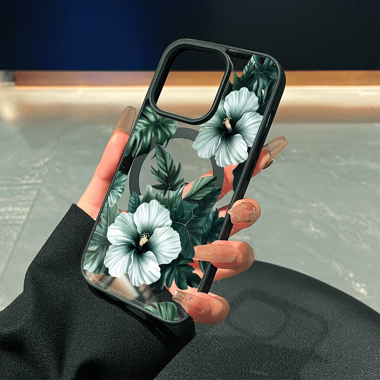Groene bloemenprint telefoonho - Phone Cases Xr Iphone recensie en prijs