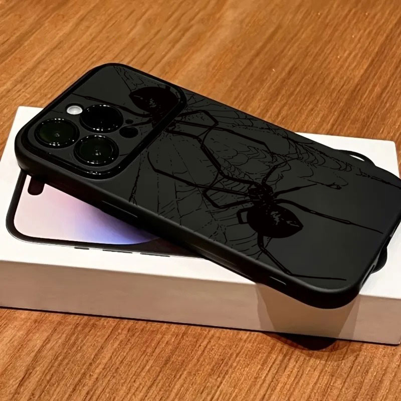 Coole Zwarte Spin-Patroon Tele - Phone Cases Rugged recensie en prijs