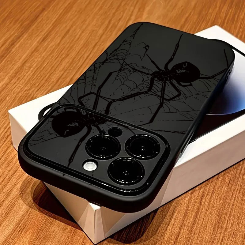 Coole Zwarte Spin-Patroon Tele - Phone Cases Rugged recensie en prijs
