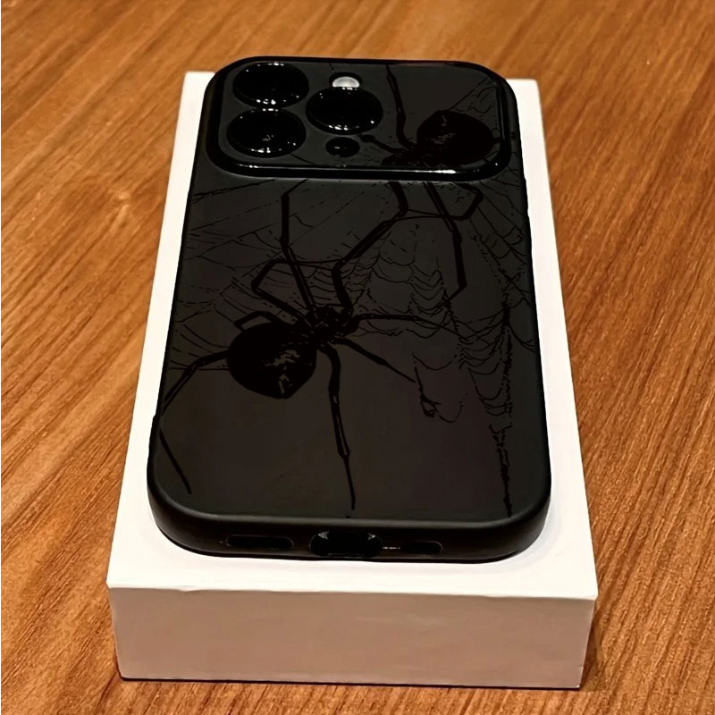 Coole Zwarte Spin-Patroon Tele - Phone Cases Rugged recensie en prijs